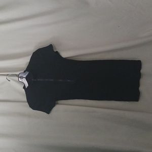 Women's Sm-Med Black Tennis Dress